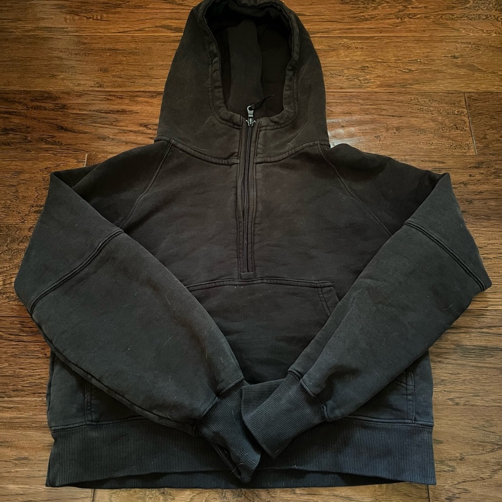 Offline by Aerie Black Quarter Zip
